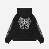 CHROME HEARTS 22FW HOODIE BLACK